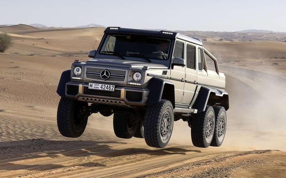 Mercedes-Benz G63 AMG 6x6 book has an American customer