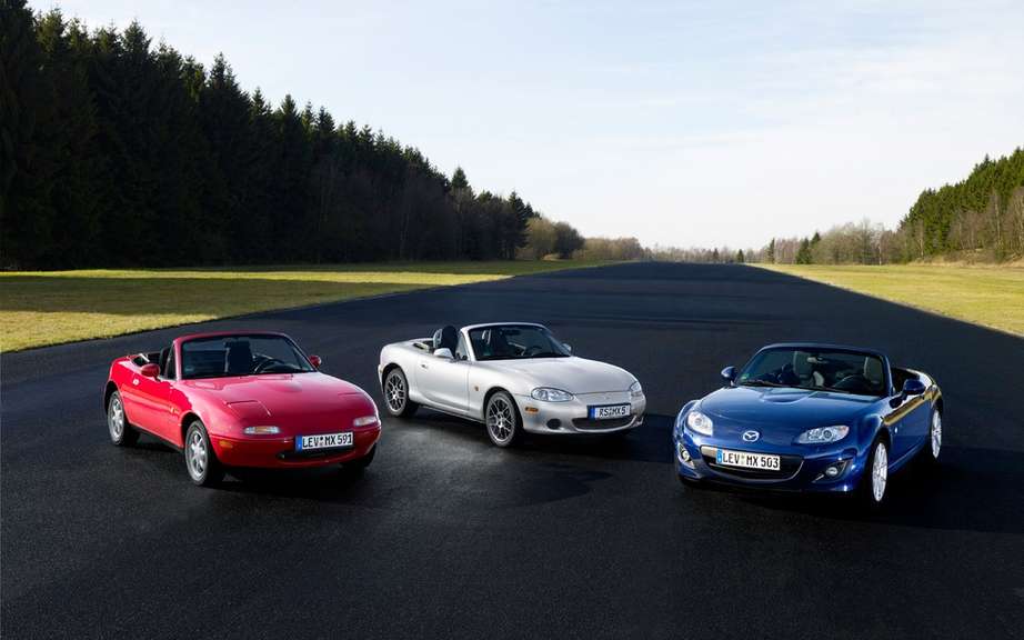 Mazda MX-5 is a record parade