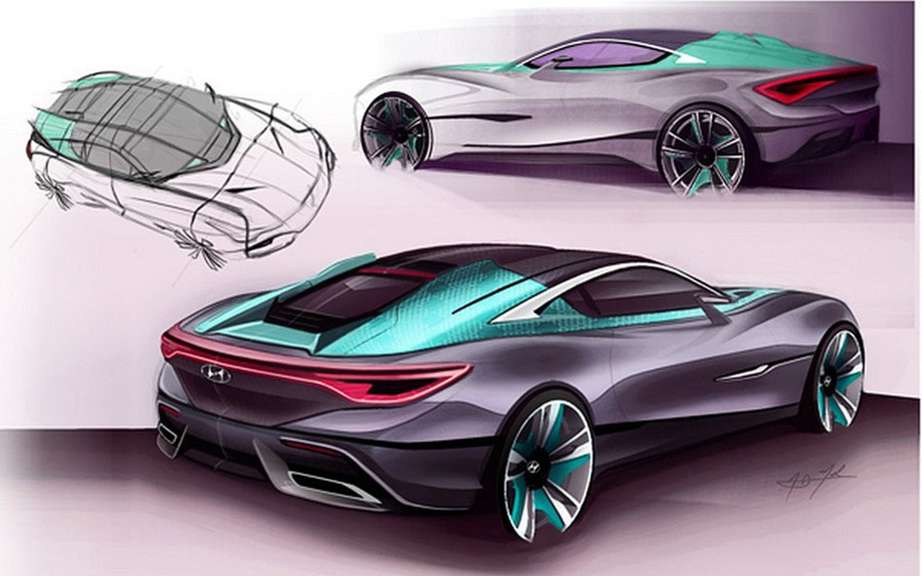 Hyundai i80 Tourer Concept Sports: AJ sketches Merk picture #2