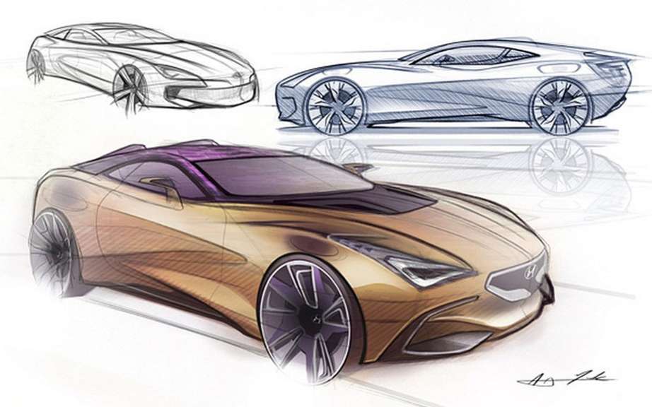 Hyundai i80 Tourer Concept Sports: AJ sketches Merk picture #3