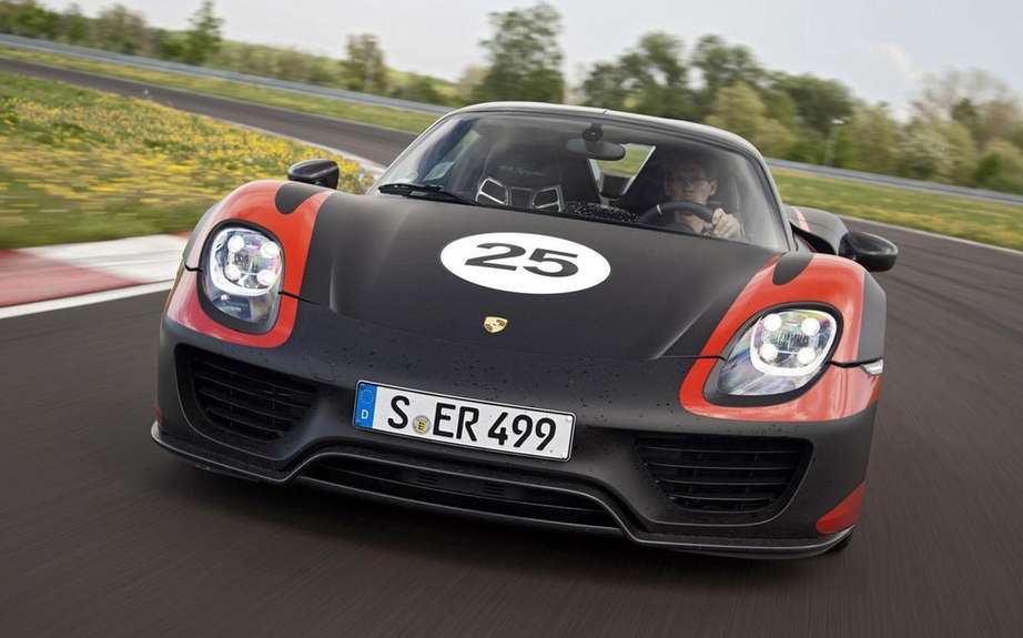 Porsche 918 Spyder HAS Produced 918 copies picture #7