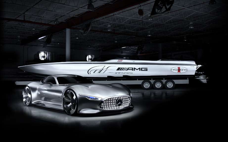 Cigarette Racing GT Concept: Inspired by the Mercedes-Benz Concept Vision Gran Turismo picture #9