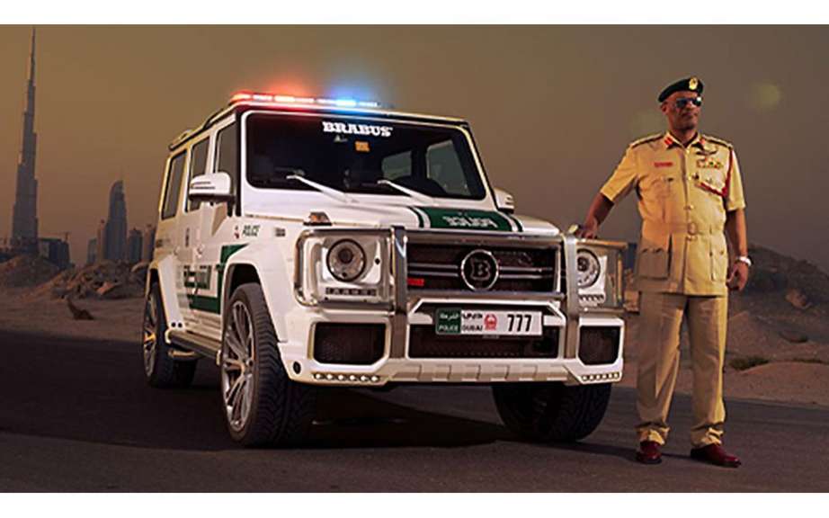 Lamborghini Aventador for the police to Dubai