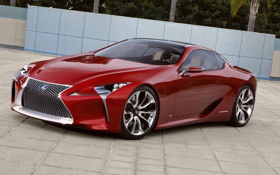 Lexus LF-Lc Concept: a production limit draw