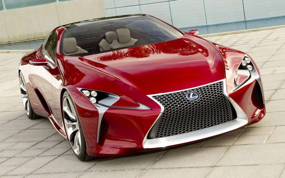 Lexus LF-Lc Concept: a production limit draw picture #4