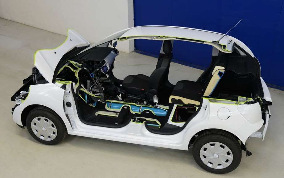 Citroen unveils the principle of its Hybrid Air technology picture #2