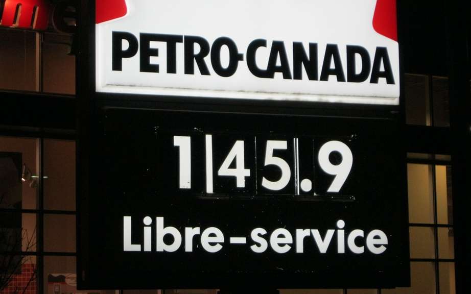 Further increase in gasoline prices