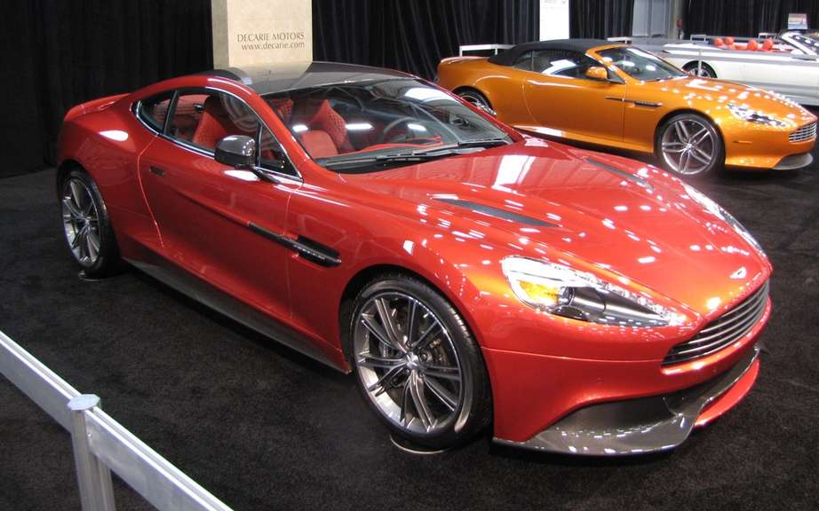 Aston Martin Vanquish: a first Salon Auto Quebec