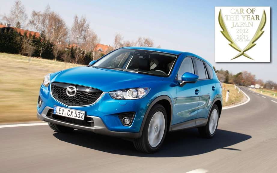 Mazda CX-5: elected Car of the Year Japan 2012-2013
