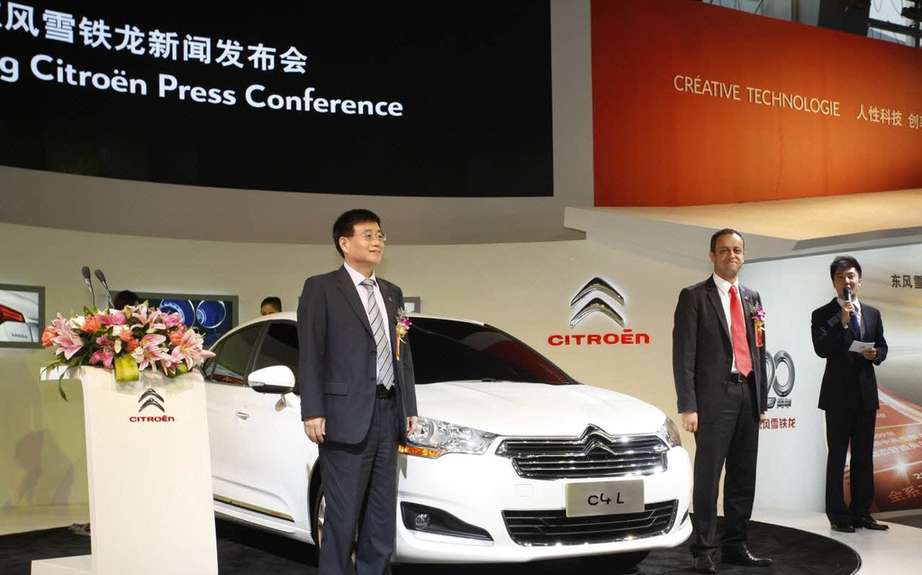 Citroen in China, an offensive running picture #2