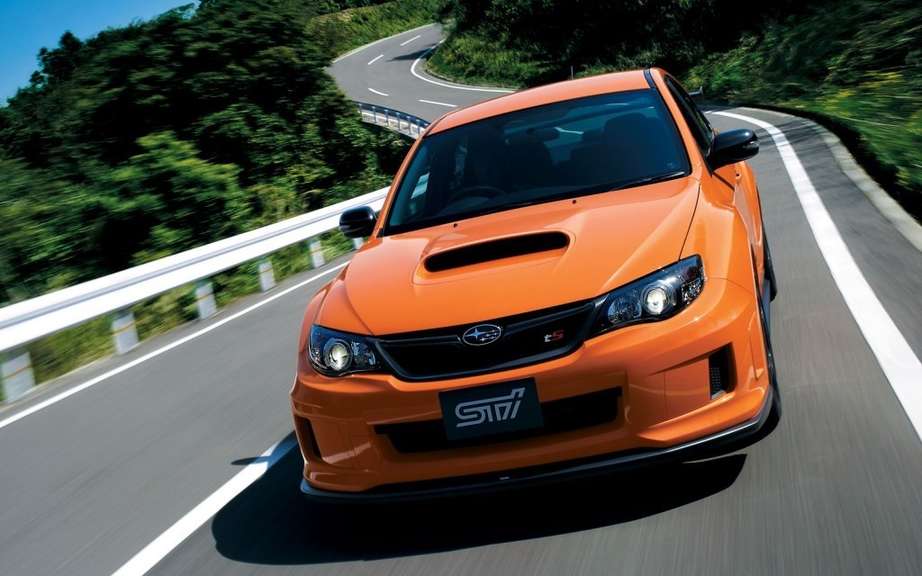 Subaru WRX STI tS Type RA reserved to the Japanese market picture #2