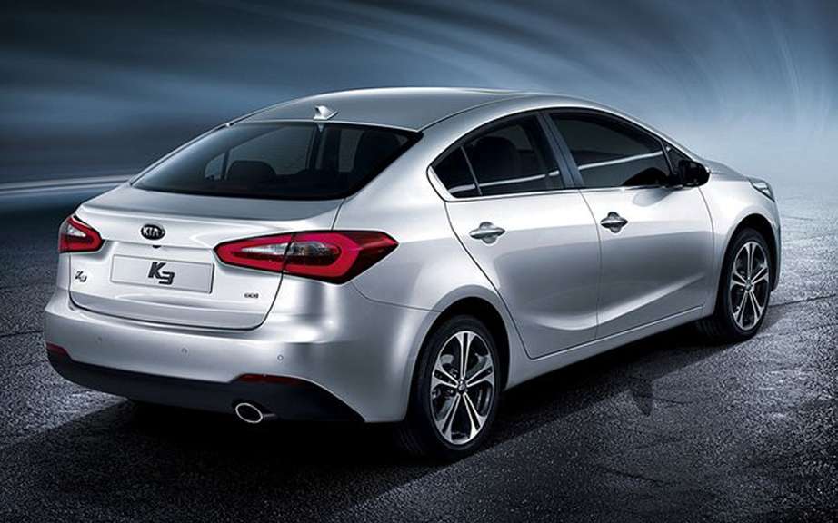 Kia Forte 2014 sketches the official photos picture #3