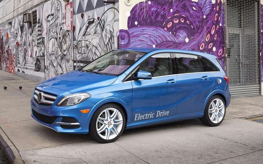 Mercedes-Benz B-Class electric: America in 2014