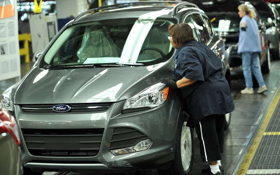 Ford Escape 2013: start of production picture #1