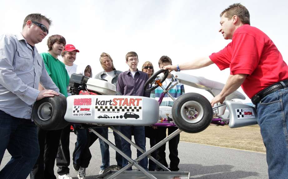 Toyota sponsors the kartSTART 2012 program now offered to children quebecois