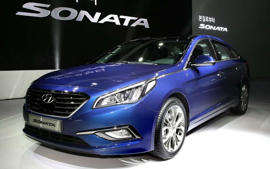 Hyundai Sonata 2015 more luxurious, more hoopoe picture #4