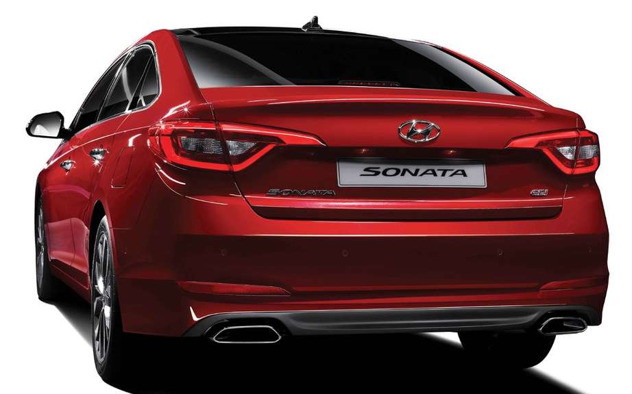 Hyundai Sonata 2015 more luxurious, more hoopoe picture #7