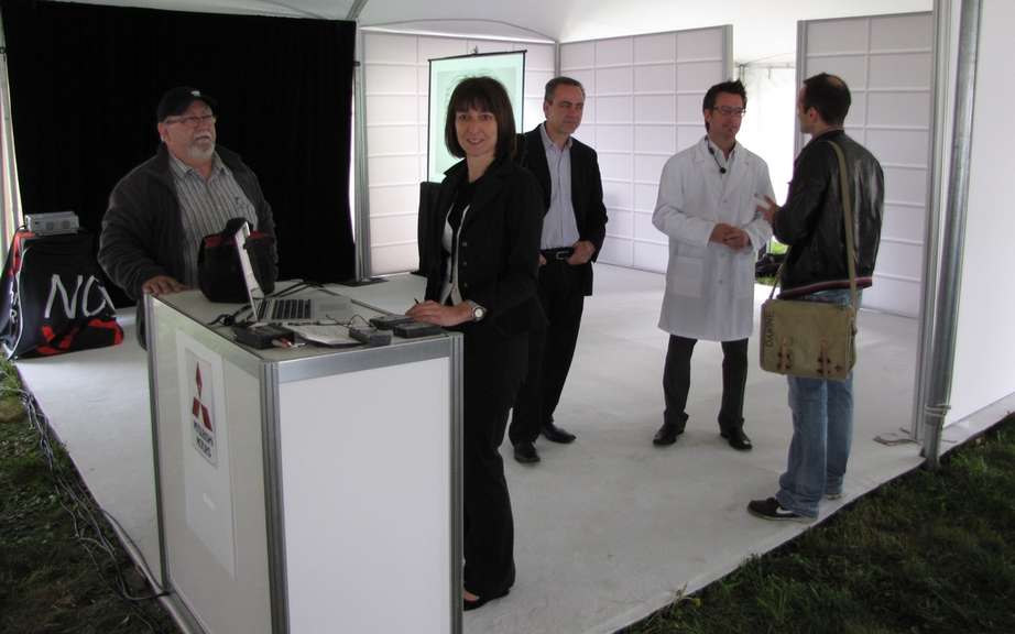 Mitsubishi participated in the Environmental Fair and Ecohabitation picture #2