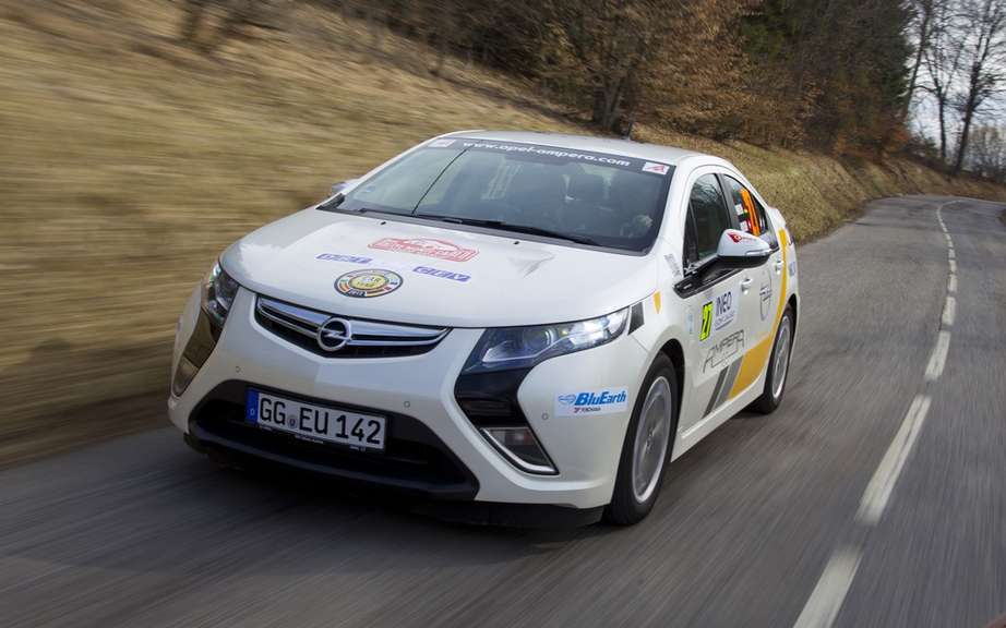 Opel Ampera: it is necessary to head ranking Rally Monte Carlo picture #8