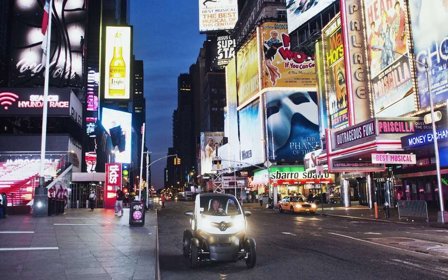 Renault Twizy: she stopped in New York city! picture #3