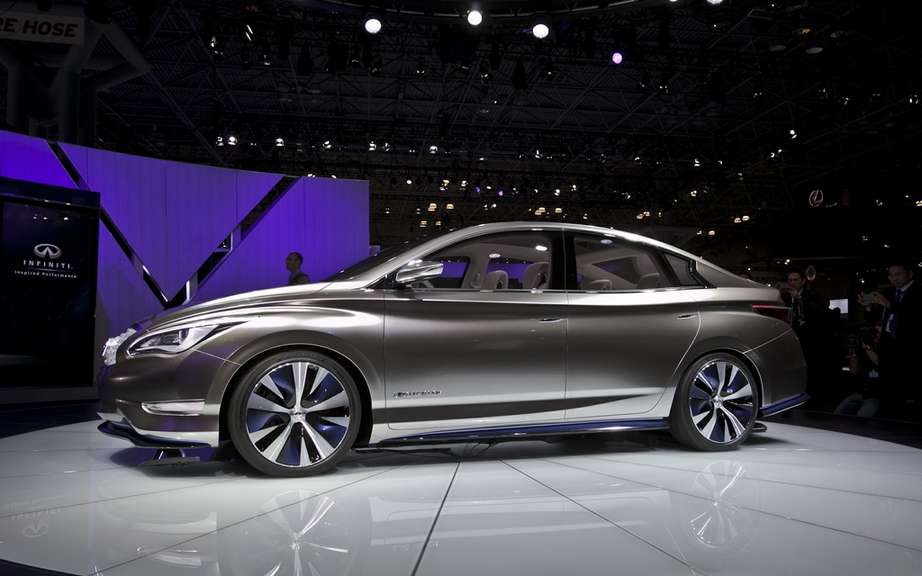 Infiniti concept, luxury electric