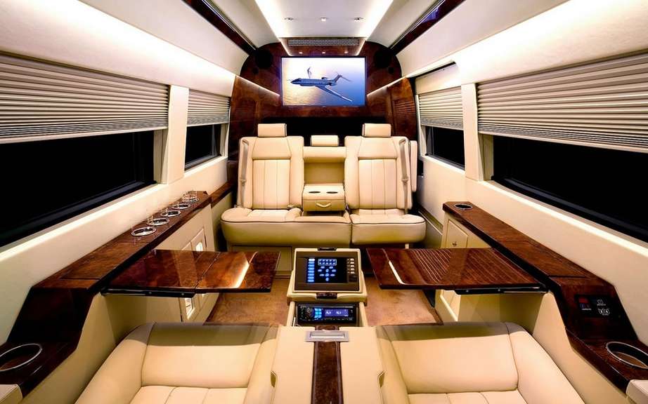 Mercedes-Benz Sprinter Jetvan: all the private jet on wheels picture #1
