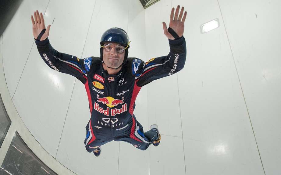 Mark Webber defies gravity as part of an organized race a few days of the Canadian Grand Prix