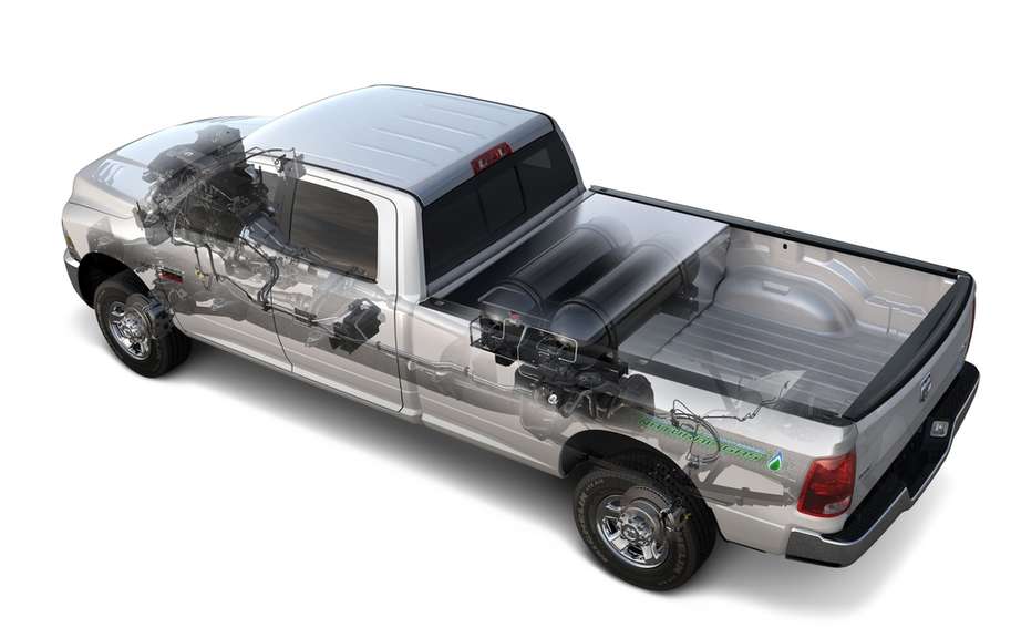 Chrysler Canada: Ram build the only origin in North America truck supplies compressed natural gas (CNG) picture #2