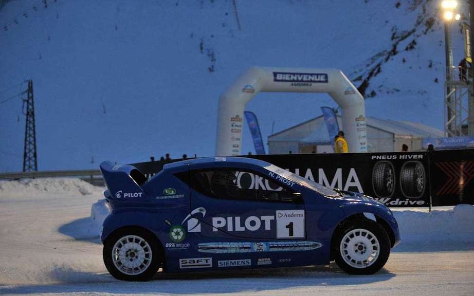 Alain Prost at the controls in the Andros Trophy picture #3