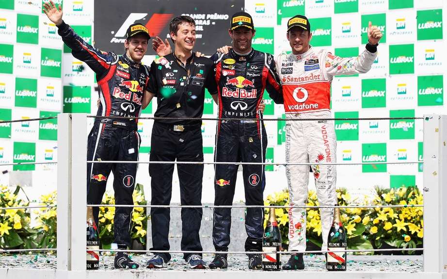 Mark Webber won the last F1 Grand Prix of the 2011 season