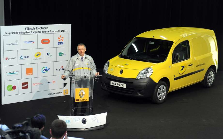 Renault Kangoo sells 15,000 Z.E. has 19 companies