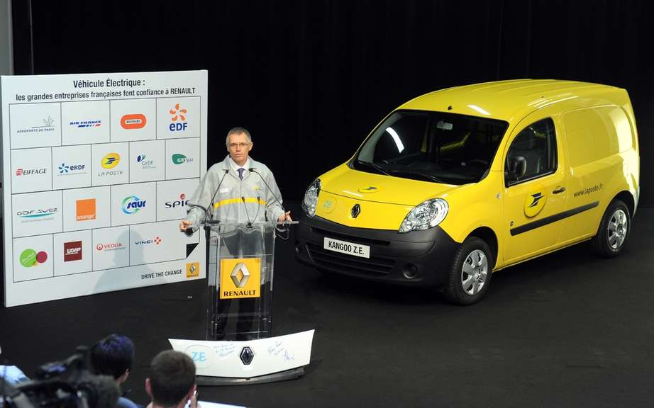 Renault Kangoo sells 15,000 Z.E. has 19 companies picture #1