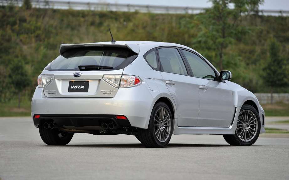 Subaru Impreza WRX and WRX STI 2012: Unveiling of prices and options packages picture #2