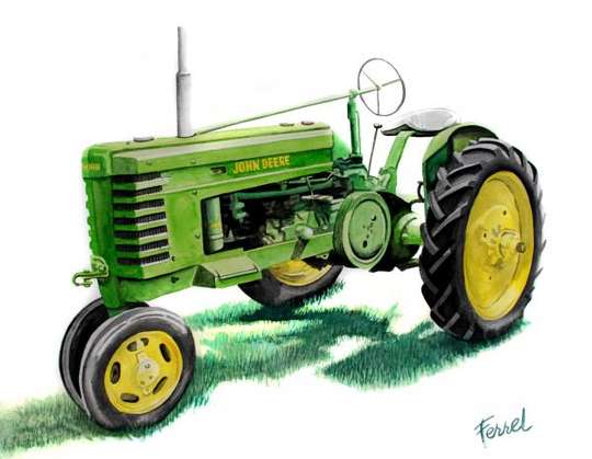 John Deere Tractor #9141456