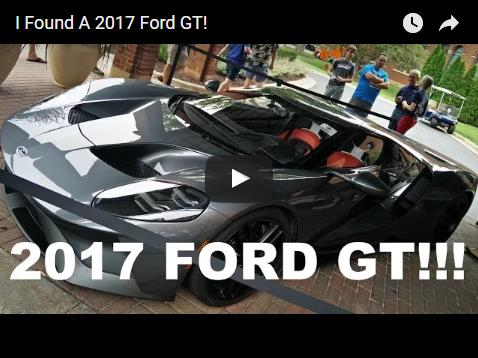 I Found A 2017 Ford GT!