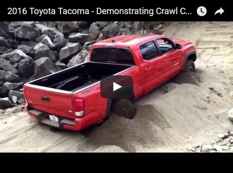 2016 Toyota Tacoma - Demonstrating Crawl Control