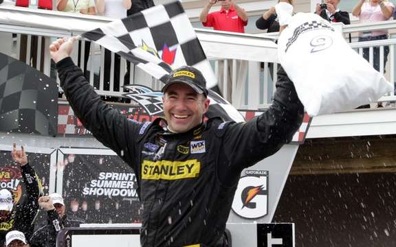 Marcos Ambrose clinched first win in Sprint Cup