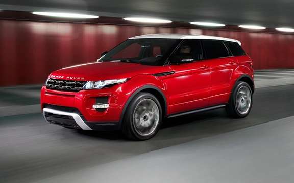 Jaguar Land Rover Canada Announces Pricing on 2012 Range Rover Evoque