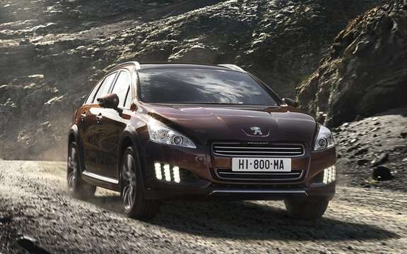 Peugeot 508 RXH diesel hybrid: The manufacturer continues its upmarket
