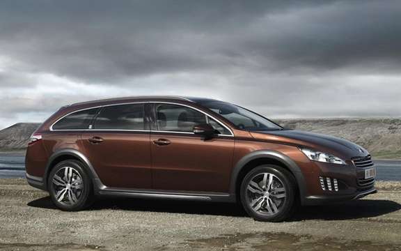Peugeot 508 RXH diesel hybrid: The manufacturer continues its upmarket picture #2
