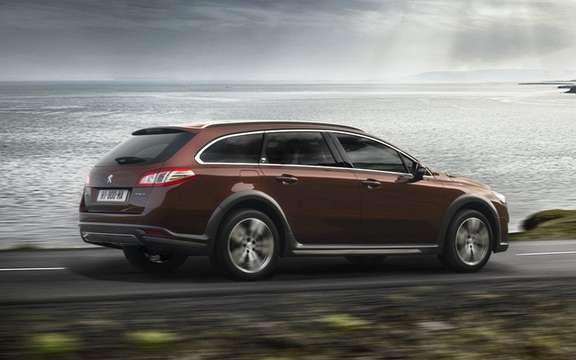 Peugeot 508 RXH diesel hybrid: The manufacturer continues its upmarket picture #3