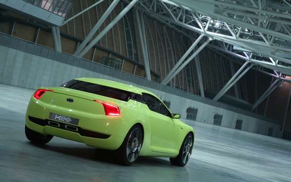 Kia conceptual cut: A high-performance sports section picture #2