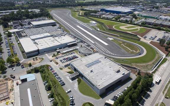 Toyota unveils its circuit tests Zaventem