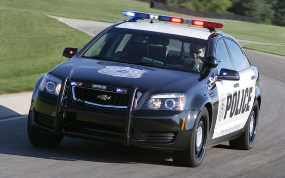 Chevrolet Caprice PPV: Reservee American police