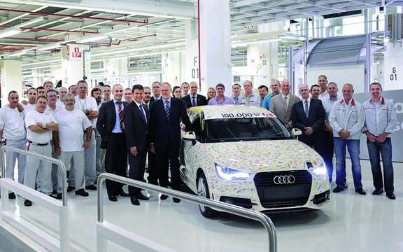 Audi A1: Deja 100,000 units produced