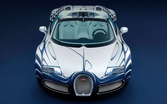 Bugatti Veyron 16.4 Grand Sport "White Gold" Porcelain included picture #5
