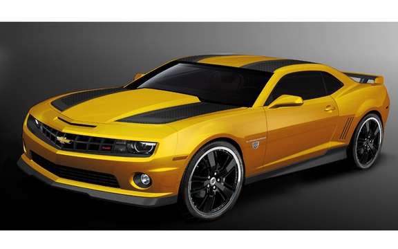 Chevrolet unveiled its Camaro "Transformers Special Edition 2012" picture #3