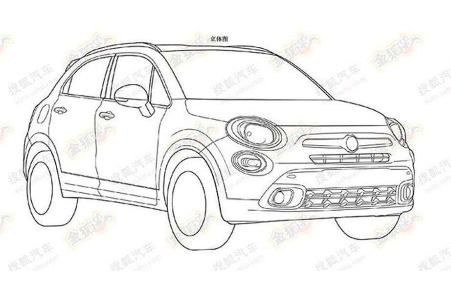 Fiat 500X: First the sketches picture #8