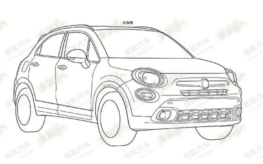 Fiat 500X: First the sketches picture #5