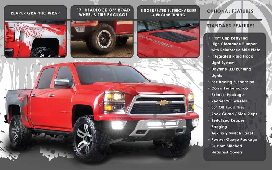 Chevrolet Silverado Reaper to face the F-150 SVT Raptor picture #5